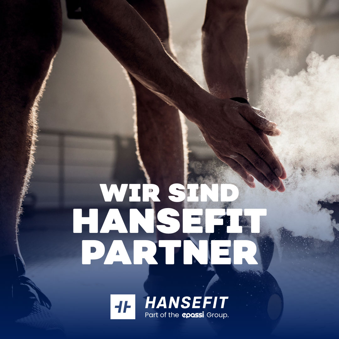 LogoHansefit Hansefit-Logo für Physiotherapie und Fitnesskooperation