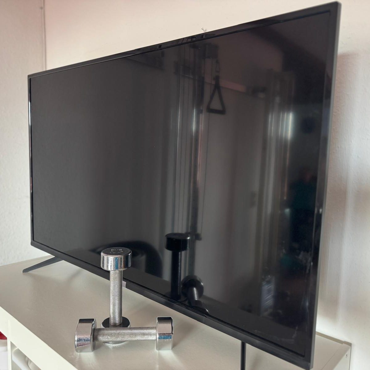 bildschrim-hanteln Fernseher für Wii-Habilitationstraining – Physiotherapie und Reha